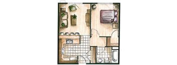 One Bedroom One Bath