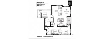 Two Bedroom Two Bathroom