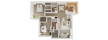 Arroyo Villa 2 Bed 2 Bath A at Arroyo Villa Apartments, Thousand Oaks, CA