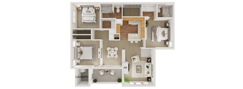 Arroyo Villa 3 Bed 2 Bath B at Arroyo Villa Apartments, Thousand Oaks, CA, 91320