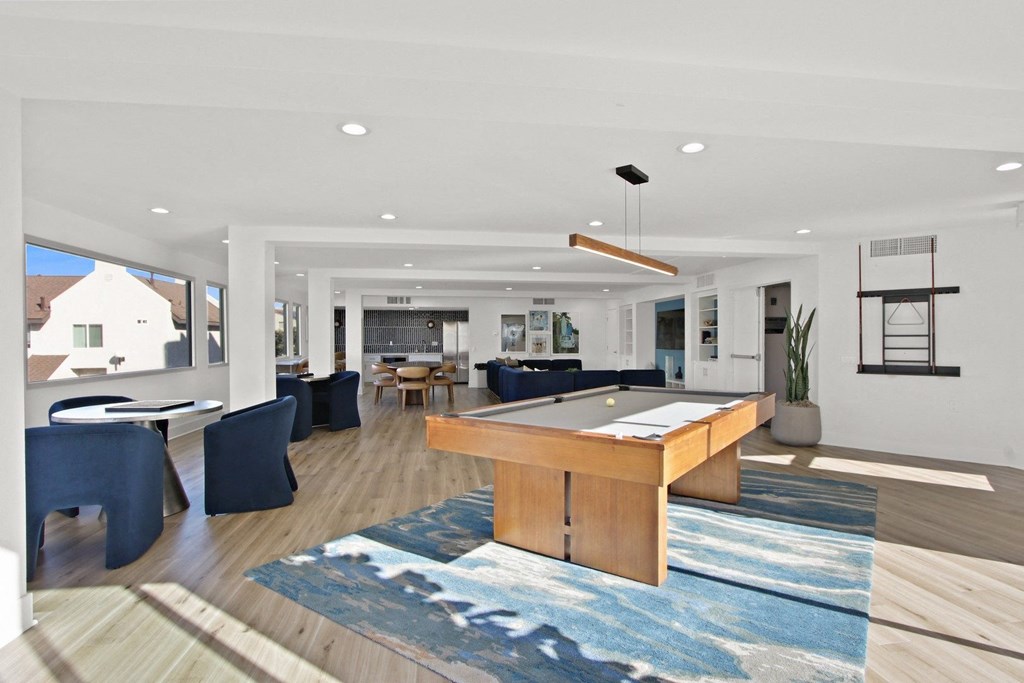 Activity Room at Harvard Manor, Irvine California