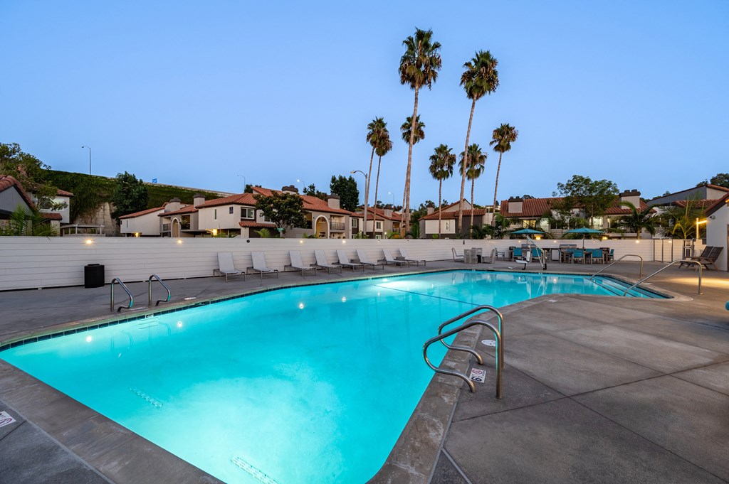 Swimming Poolat Laguna Gardens Apts., Laguna Niguel