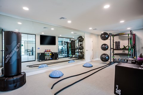 Fitness Center at Pradera Apartments, California