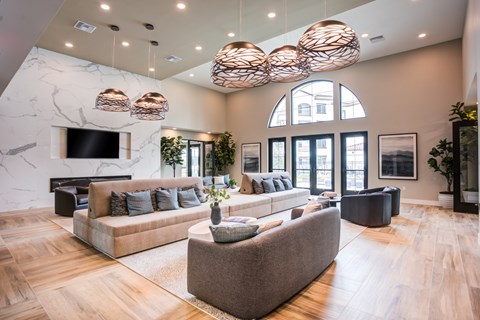 Community Clubhouse at Pradera Apartments, California, 94582