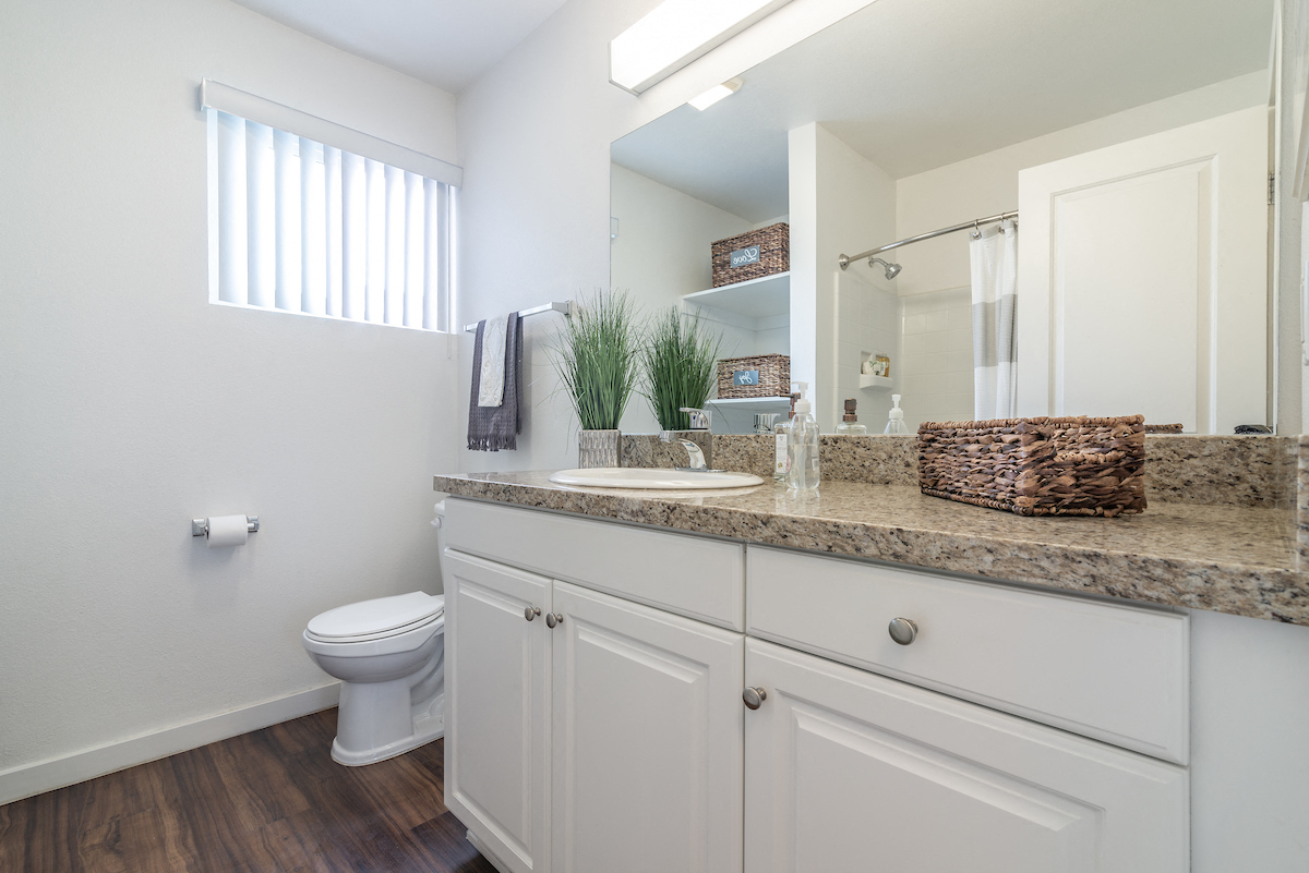 Designer Bathrooms with Granite Countertops at Park Apartments, Norwalk