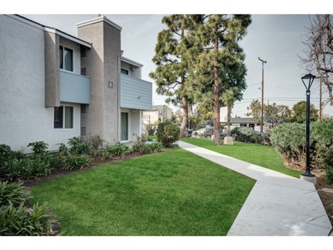 Green Landscaping at Costa Mesa Family Village, Costa Mesa, CA, 92627