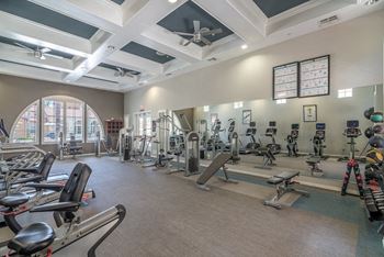 Two Level Fitness Center at Sonoma at Porter Ranch, California, 91326