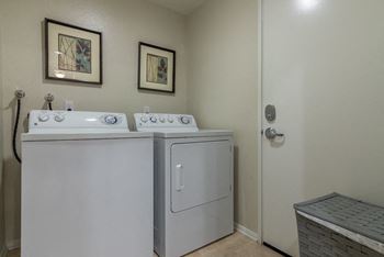 Stacked Washer/Dryer at Sonoma at Porter Ranch, Porter Ranch, California