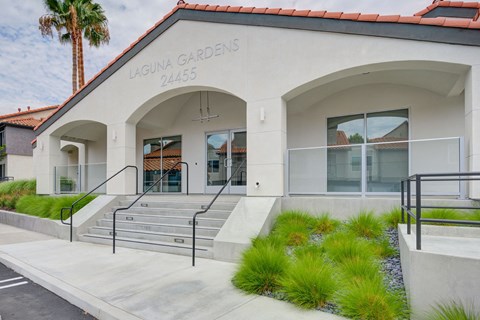 a picture of the front of the laguna gardens class a office building  at Laguna Gardens Apts., Laguna Niguel, CA, 92677