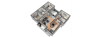 the hayes apartment homes apartments for rent in chesterfield mo 63146 floor plan  at Park Avenue Apartments, California