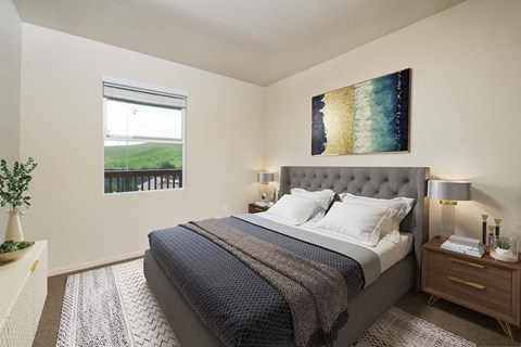 Bedroom at Meadow Wood at Alamo Creek, Danville