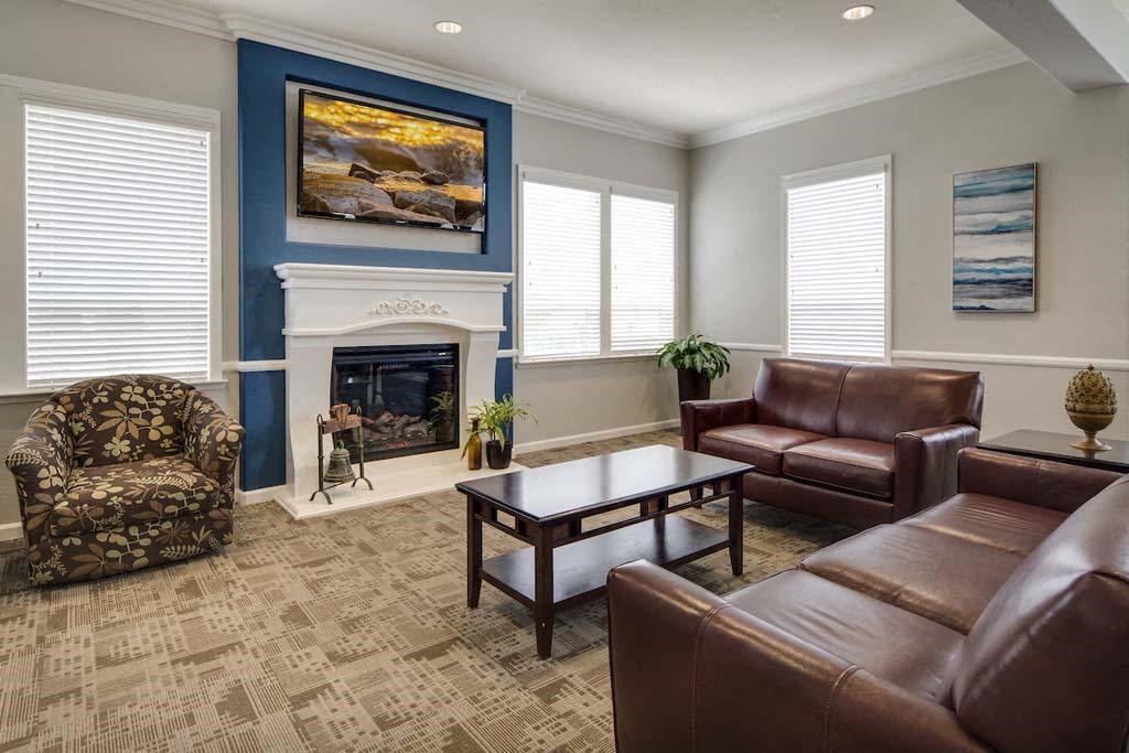 Living room at Meadow Wood at Alamo Creek, Danville, 94506