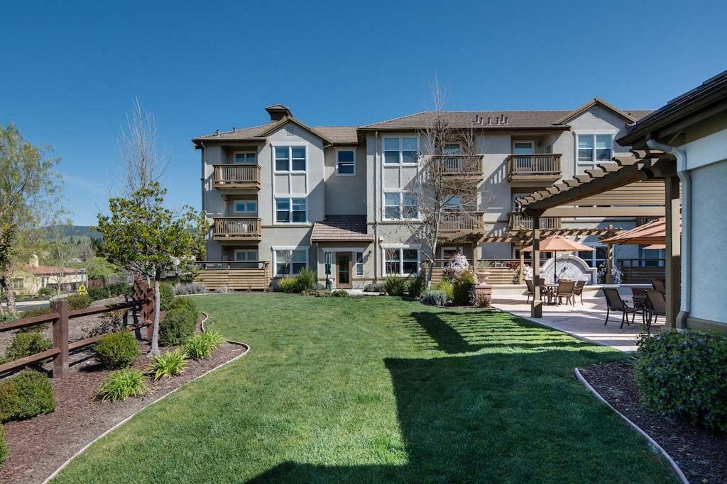 Exterior area at Meadow Wood at Alamo Creek, Danville, CA, 94506