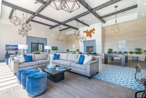 Couch at Montecito Apartments at Carlsbad, Carlsbad, CA
