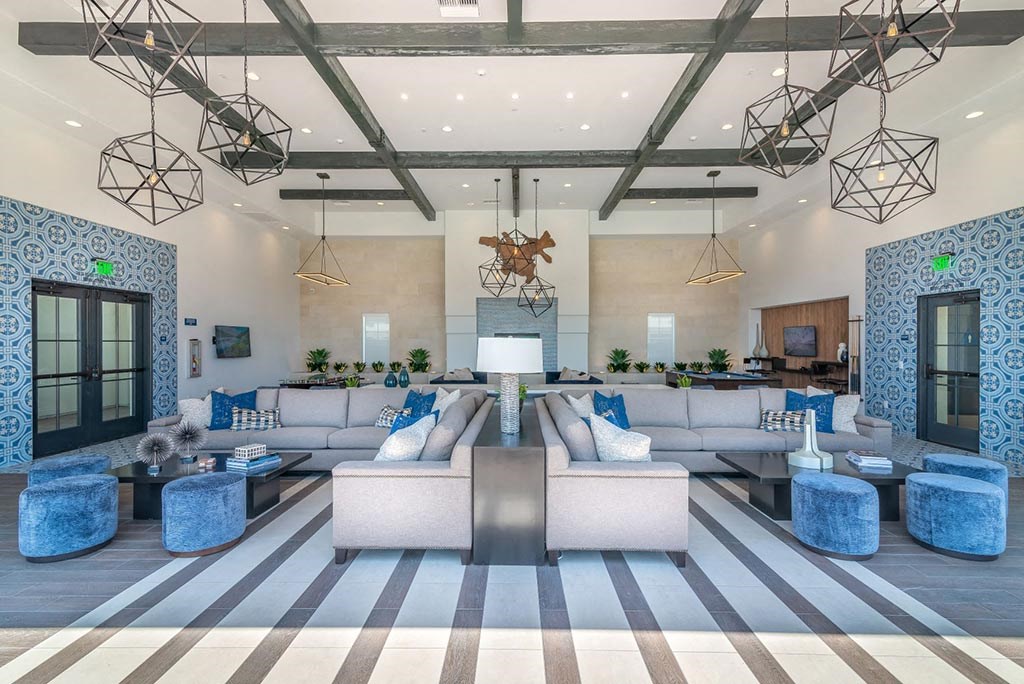 Clubhouse at Montecito Apartments at Carlsbad, California, 92010