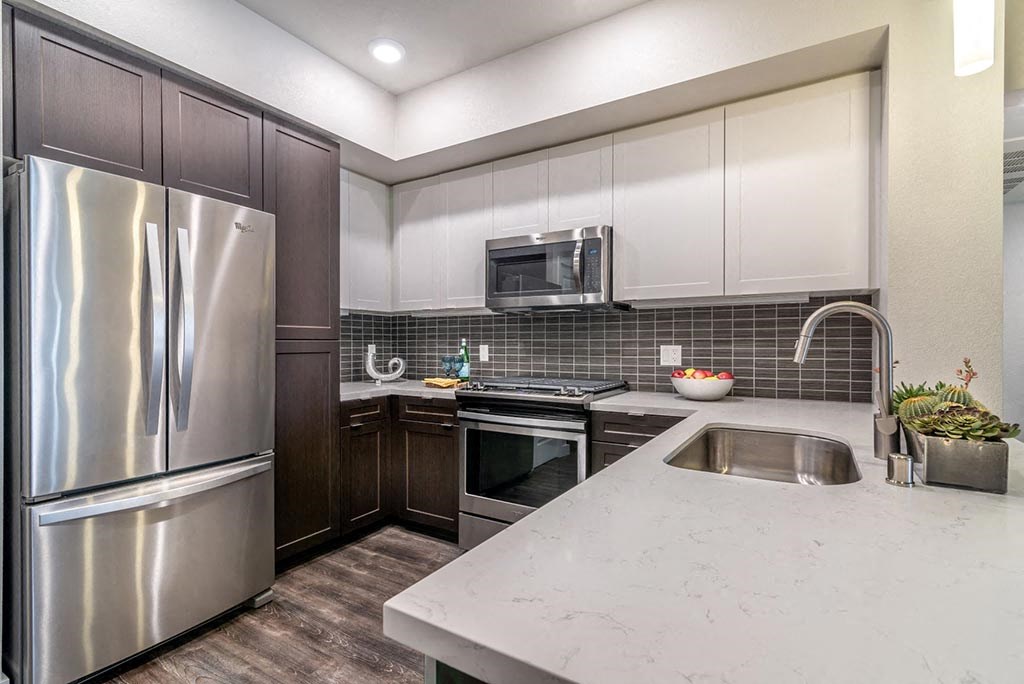 Kitchen at Montecito Apartments at Carlsbad, Carlsbad, CA, 92010