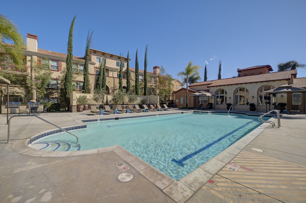 our apartments showcase an unique swimming pool our apartments showcase an unique swimming pool at Ventana Senior Apartments, Northridge