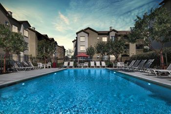 take a dip in our resort style pool  at Valencia at Gale Ranch, California