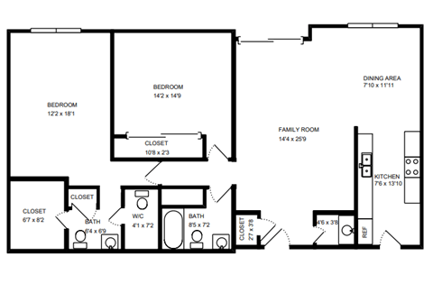 2 bed 2 bath C at The Mark Culver City, California, 90230