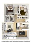 Two Bedroom One Bath