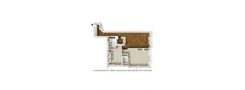Floor Plan 22g  (Shared Room) at 433 Midvale - Student Housing at UCLA, Los Angeles, 90024