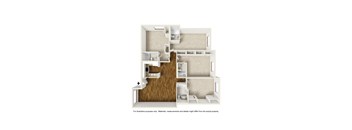 Floor Plan 44a (Shared Room) at 433 Midvale - Student Housing at UCLA, California