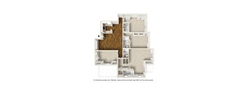 Floor Plan 44b (Shared Room) at 433 Midvale - Student Housing at UCLA, Los Angeles, California