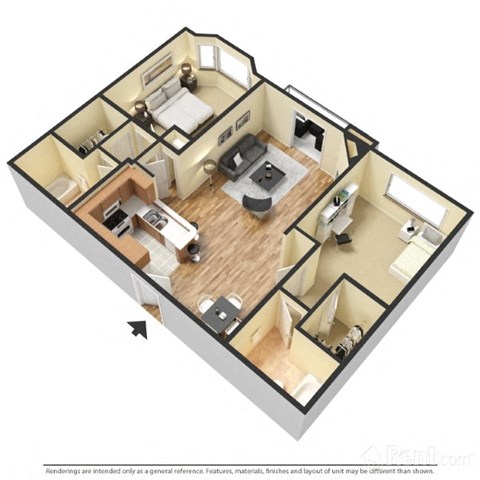 Coronado Floor Plan at Playa Summit, Los Angeles