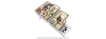 Playa Loft Floor Plan at Playa Summit, Los Angeles, CA, 90045