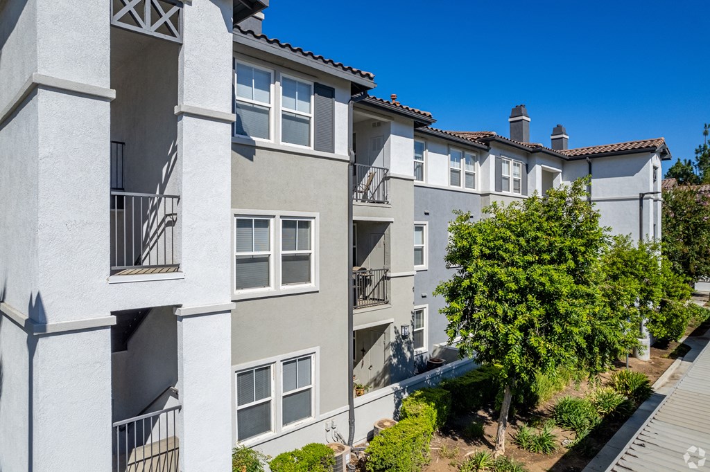 a view of an apartment building at Canyon Crest, Riverside, CA