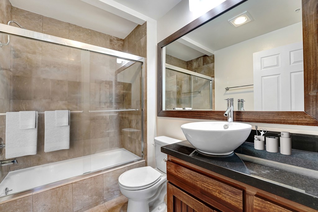 Luxurious Bathroom at Burton, California, 90048