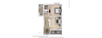 2 bedroom floor plan | the edge at 450