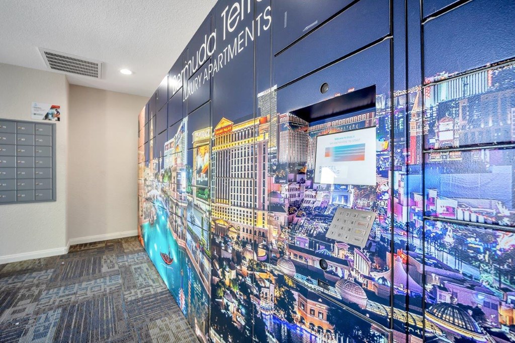 Package Lockers at Bermuda Terrace, Las Vegas, NV
