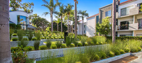 Courtyard Garden Space at Playa Summit, California, 90045