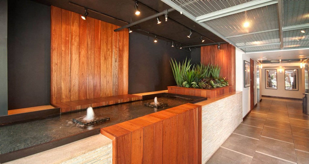 Clubhouse Lobby at 1022 Tiverton, Los Angeles, 90024