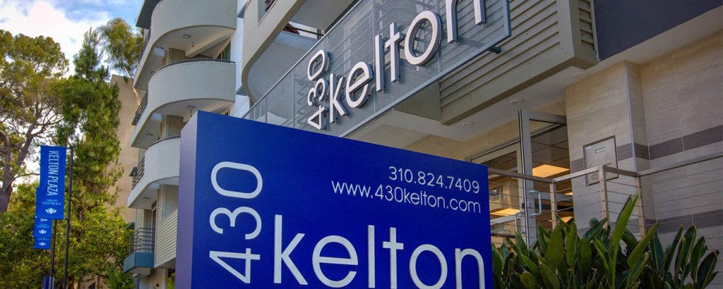 Elegant Exterior View at 430 Kelton, Los Angeles, California