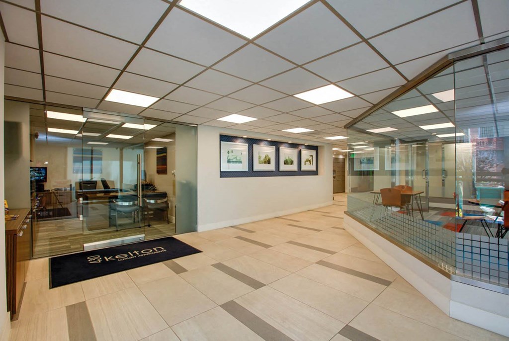 Spacious Lobby at 430 Kelton, California