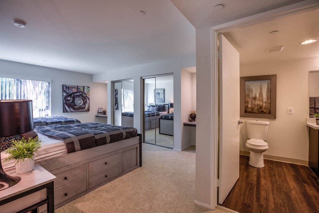 Bedroom With Bathroom at 433 Midvale - Student Housing at UCLA, California