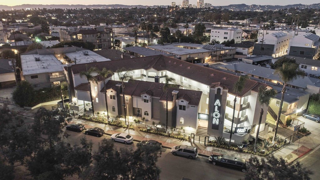 Aerial at Alon Apartments, California