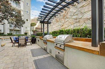 BBQ Station at Apex Mission Valley, San Diego