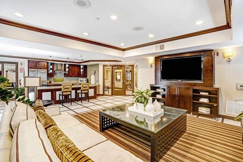 Clubhouse Lounge at Apex Mission Valley, San Diego, 92108