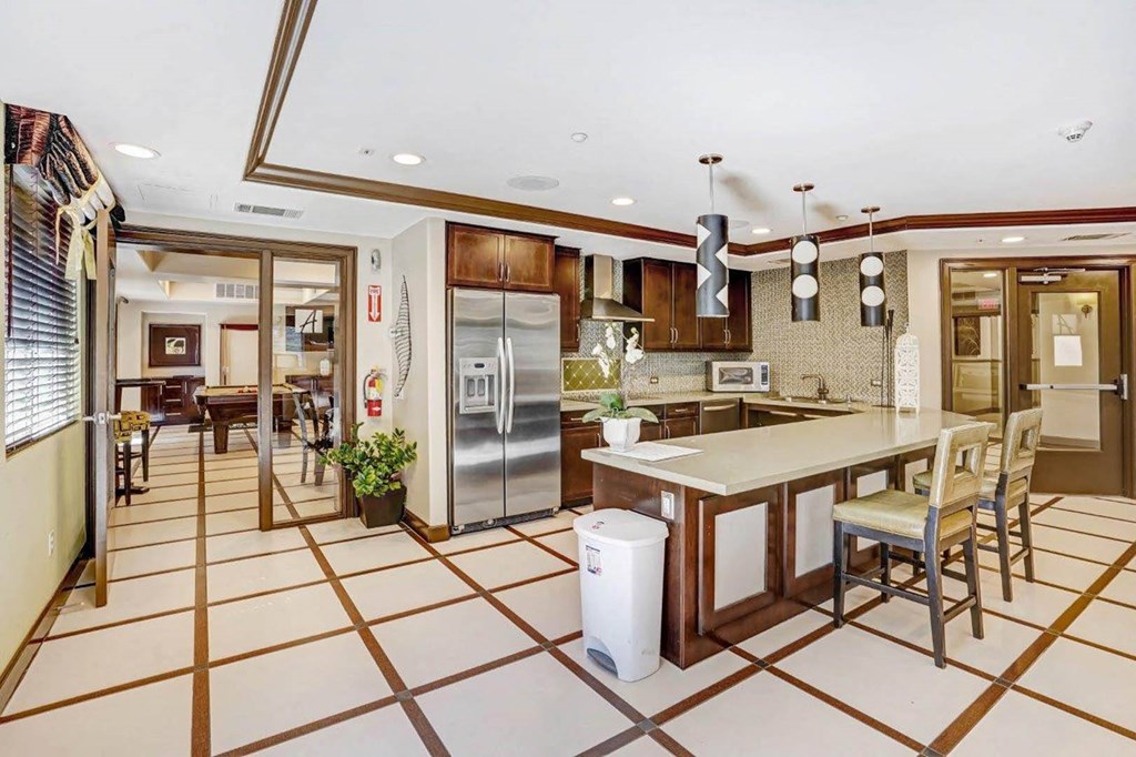 Resident Clubhouse at Apex Mission Valley, San Diego, CA