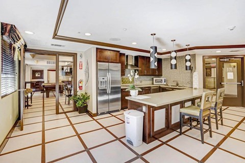 Resident Clubhouse at Apex Mission Valley, San Diego, CA