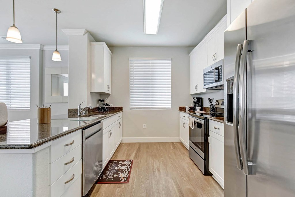 Elegant And Timeless Kitchen at Apex Mission Valley, San Diego, California