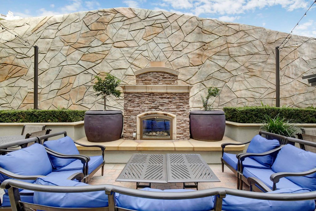 Outdoor Seating at Apex Mission Valley, San Diego, CA, 92108