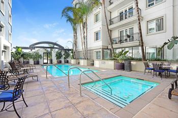 Pool and Spa at Apex Mission Valley, California