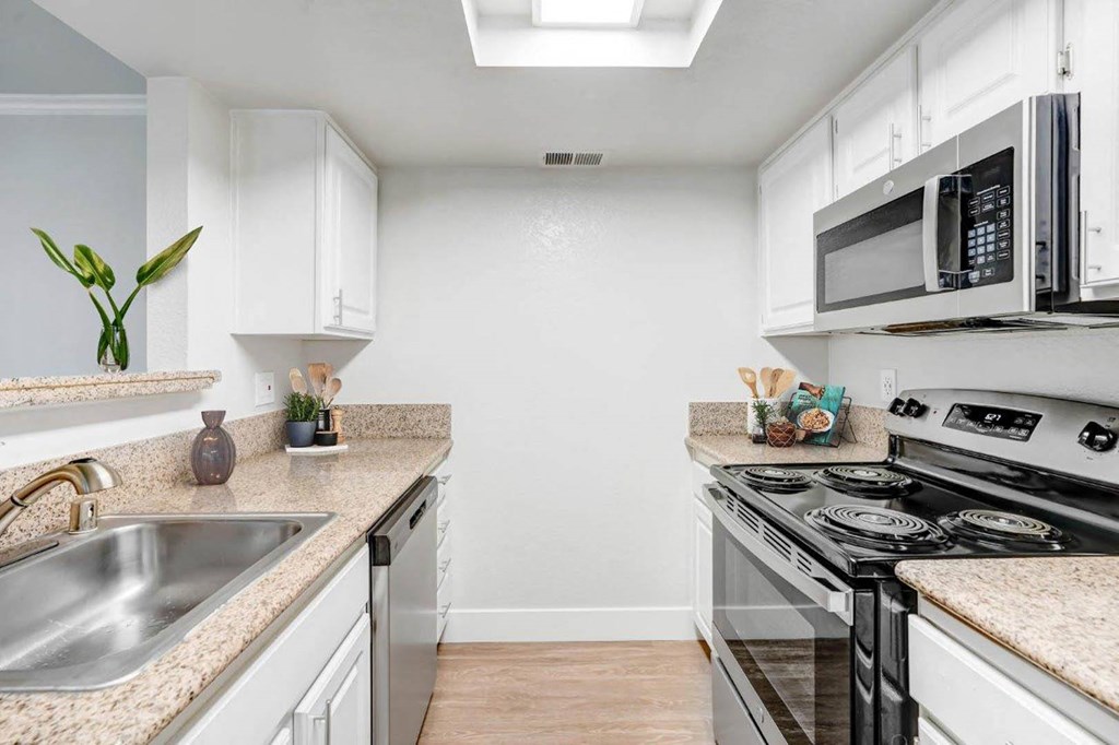 Efficient Appliances In Kitchen at BelAire, Rancho Cucamonga, California