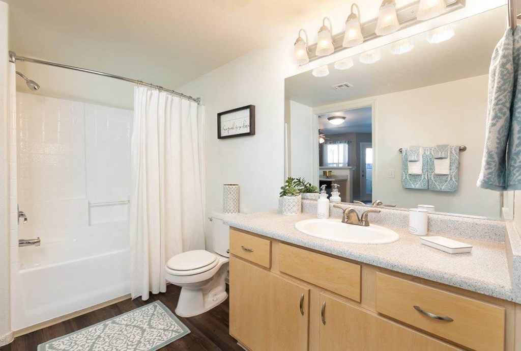 Luxurious Bathroom at Bermuda Terrace, Las Vegas, Nevada