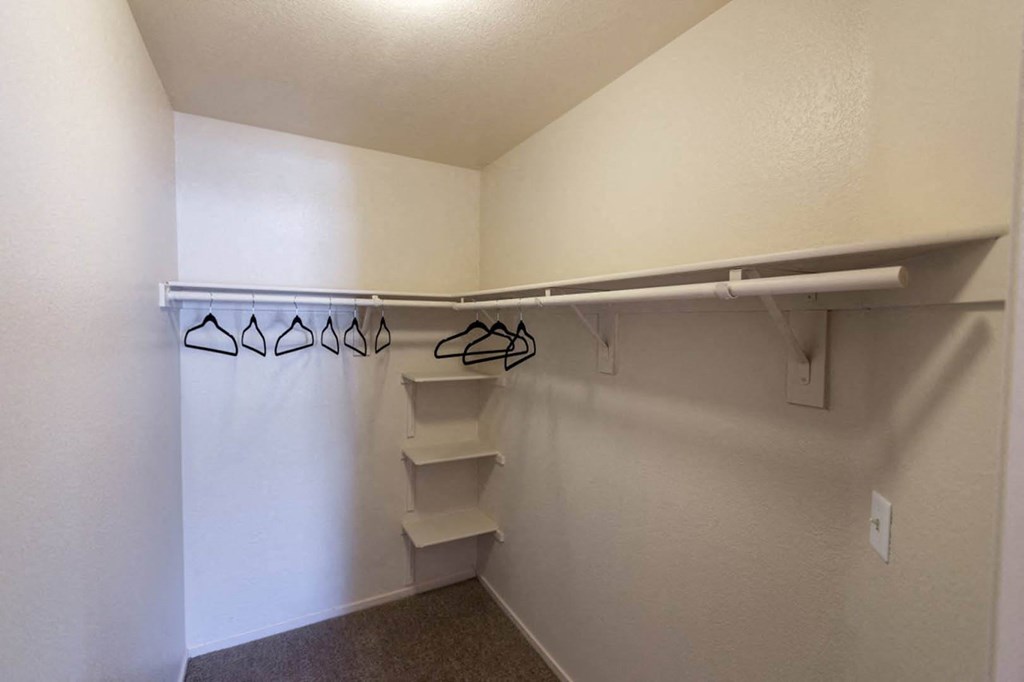 Closet View at Bermuda Terrace, Las Vegas, NV, 89183