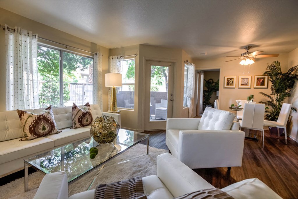 Modern Living Room at Bermuda Terrace, Las Vegas, Nevada